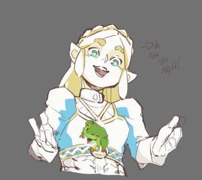 [OC] *Further Update* Zelda animation!