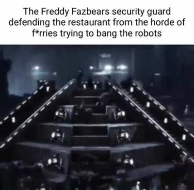Let’s go Freddy