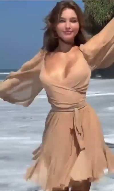Dancing in the surf