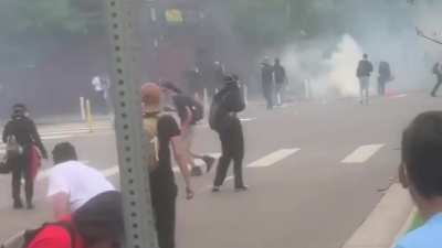 Denver Police knocking a kid out and losing permanent hearing.