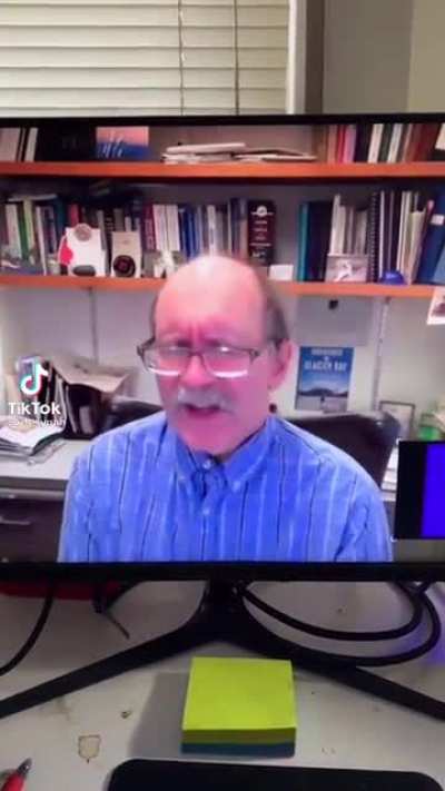 He might have someone else under his desk