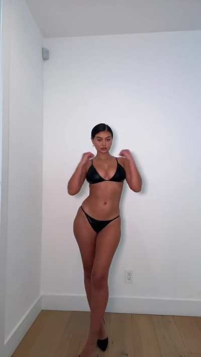 Black bikini