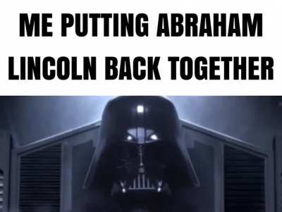 Except in the dream he still had the top hat