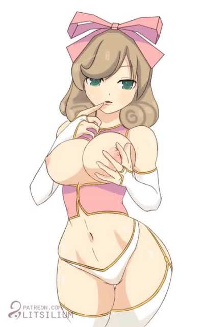 Getting herself ready for you