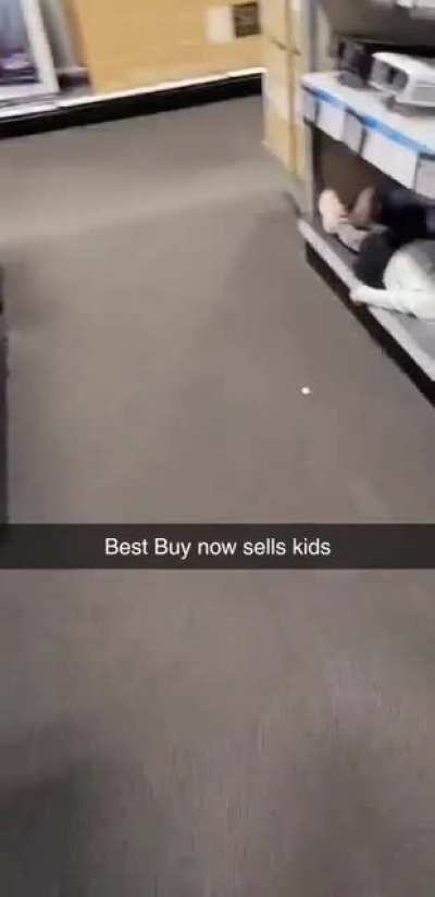 My kids trying to find a new home