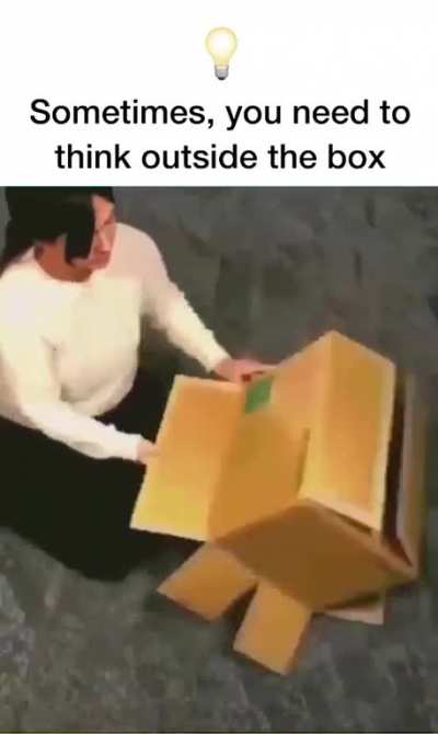 Out of the box!