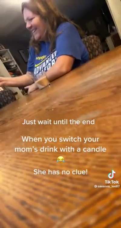 Pranking Mom