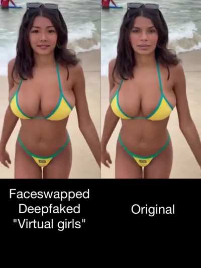At least the body is real