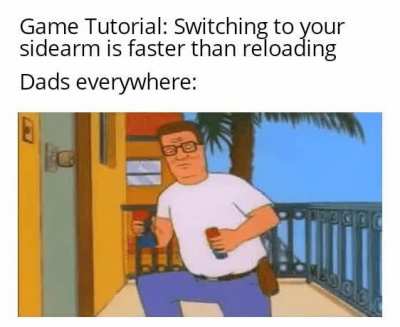 Melee with your lawn mower