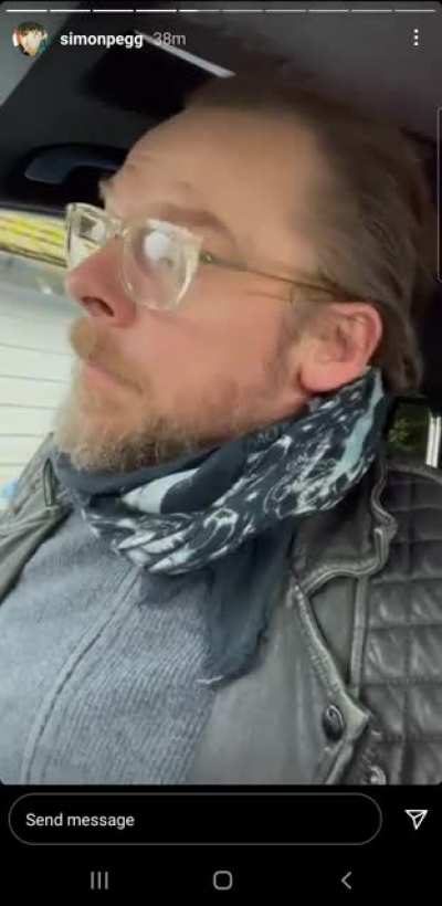 Simon Pegg is an absolute treasure