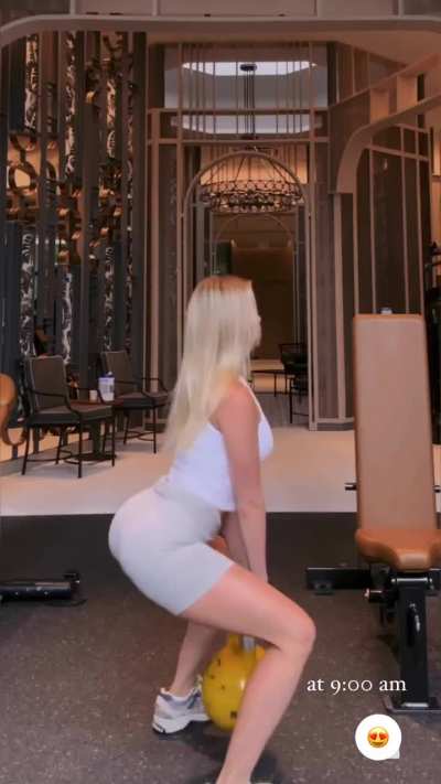 Alla Bruletova (workout) 