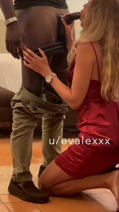 I made him hard