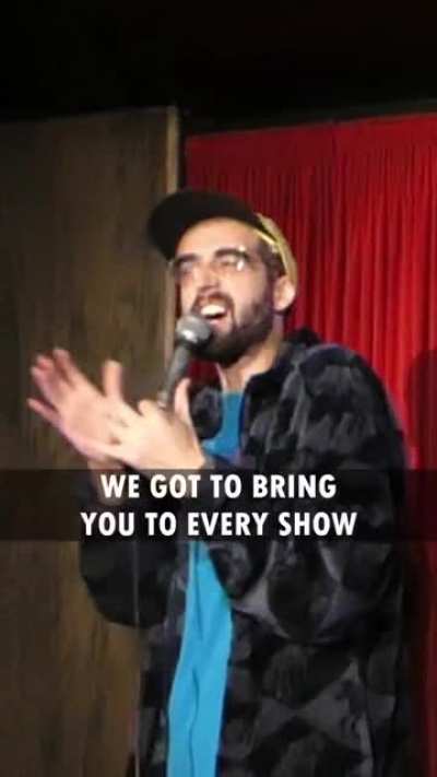 Heckler Wants to Destroy Comedian