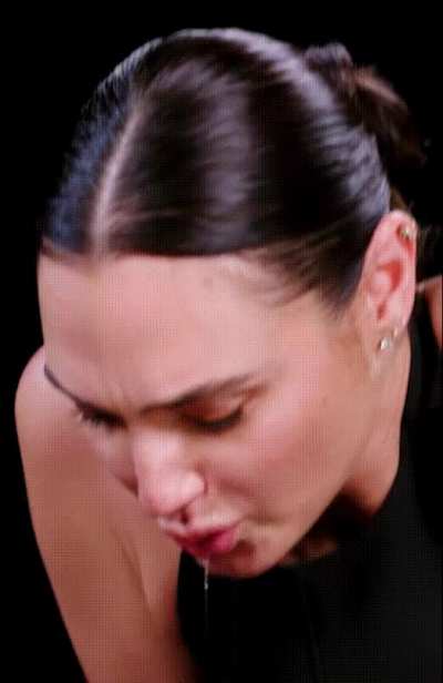 Gal Gadot “that’s one big load down another dozen to go come on Gal you can do this”