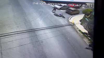Close call