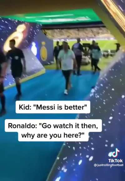 Ronaldo can’t escape being compared to Messi