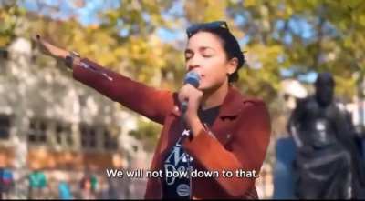 AOC emulating her favorite German dictator 🤣