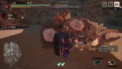 When you've got that one hunter who's way too excited to do the wakeup attack