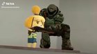 Isabelle trying out for Doom