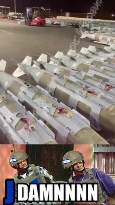 JDAMNNNN! Hamas is about to go through some stuff.