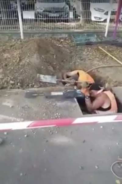 Reason why road works take so long