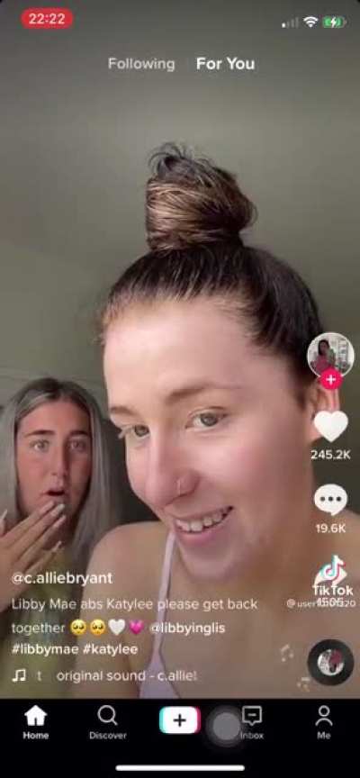 Their not kissing mine 🤪 the accent jeez...