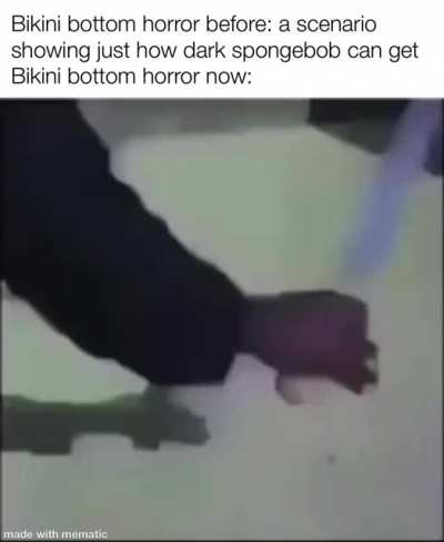 Just a note I’m not insulting the creator, I️ love bikini bottom horror, I️ just thought of this and thought it would be funny