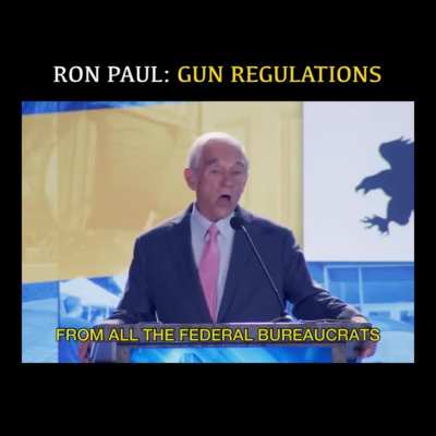 Based Ron Paul is based.