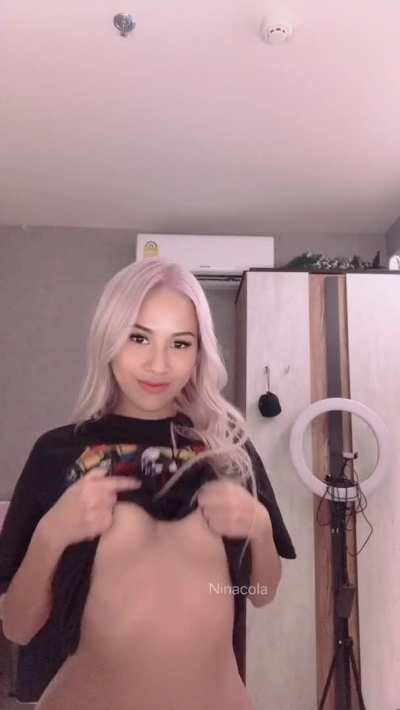 How about I drop my tits on your face daddy? [OC]