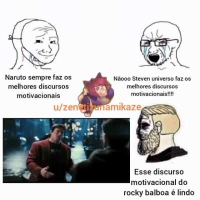 Entre esses três melhor é o do rocky balboa