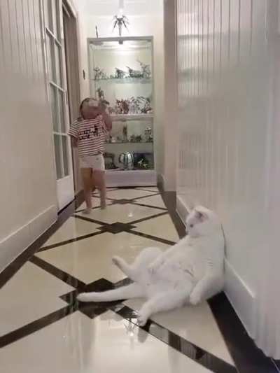 She knew what she was doing. Accidentally intentional.