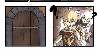 Welcome back, master! (Genshin Impact Fan Comic)