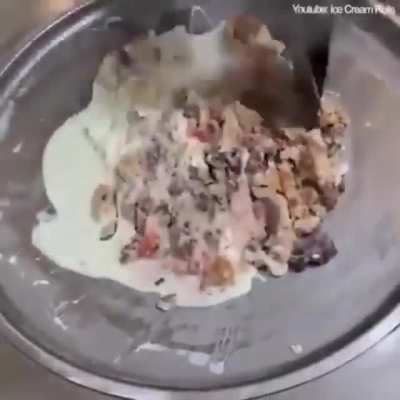 Ah yes burger ice-cream