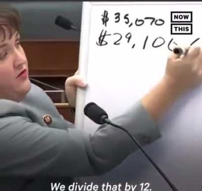 KATIE PORTER IS THE ONE TO CONTACT ASAP. LOOK HOW SHE GRILLED JP MORGAN IN 2019.