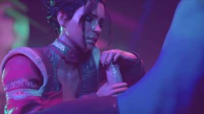 Panam Palmer handjob cumshot (FatCat17) [Cyberpunk 2077]
