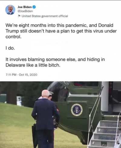 Fuck Joe Biden.
