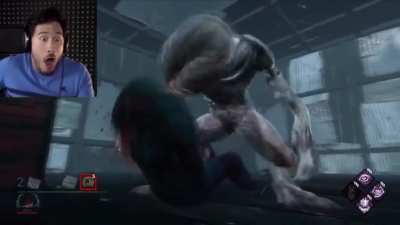 Markiplier gets killed by a Demogorgon