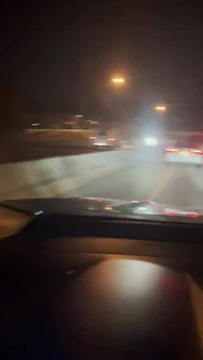 On the way home from work last night…