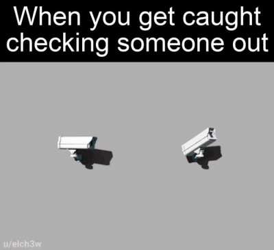 It's awkward when this happens