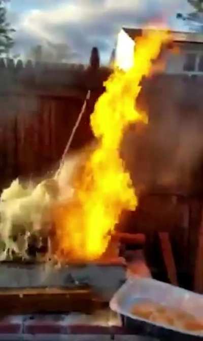 To fry a bird