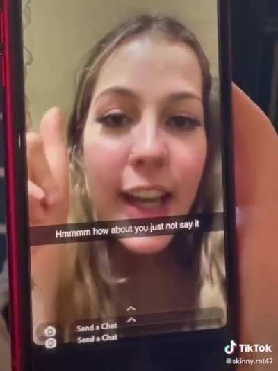 Bet this chick had BLM all over her Insta bio?