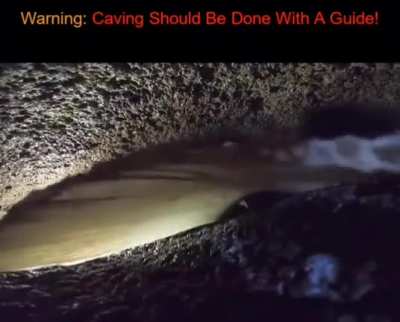 Exploring a very tight cave system