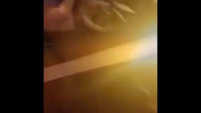Car rolling down the strret after fatal accident