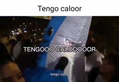 TENGO CALOR😭😭😭