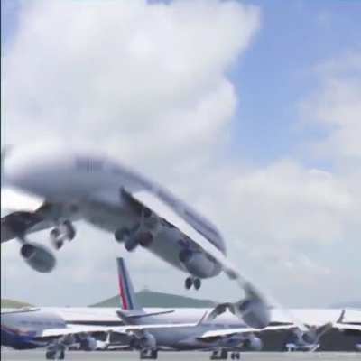 Plane taking off