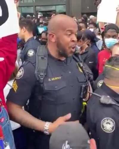 Coolest Cop In The Riots