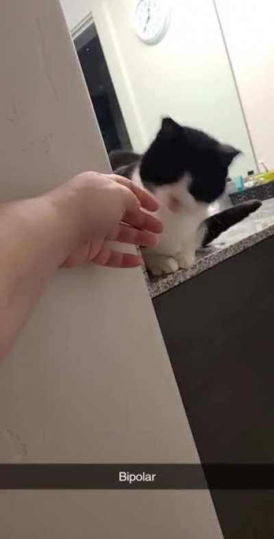 She has trouble deciding if she likes me sometimes.