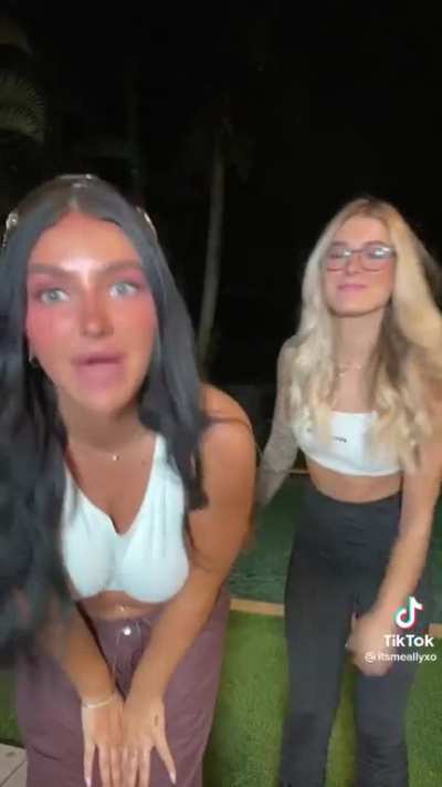 Boobs about to slip out