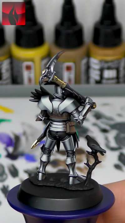 The next wip of my Steel Rook miniature 🙂