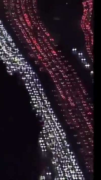 Los Angeles holiday traffic. wtf